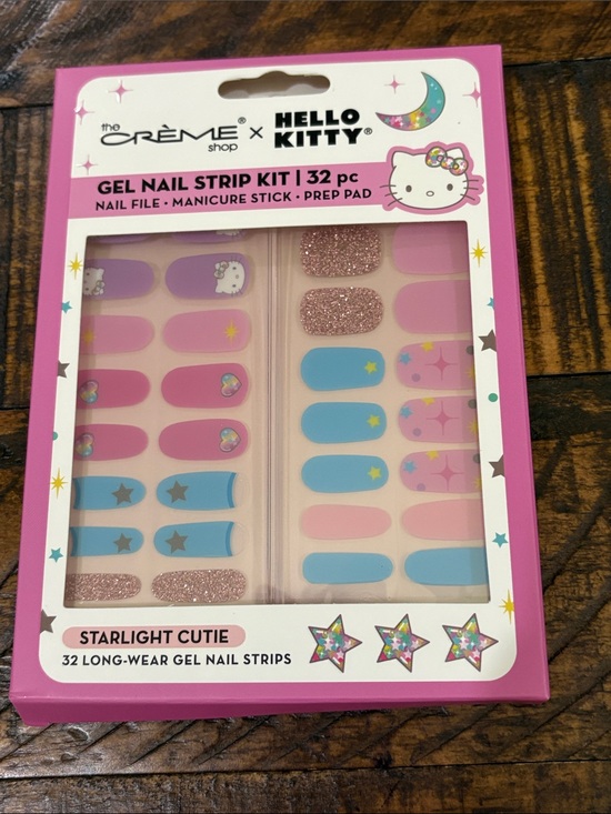 Hello Kitty Other - Starlight Cutie Gel Nail Strip Kit - Pink & Blue